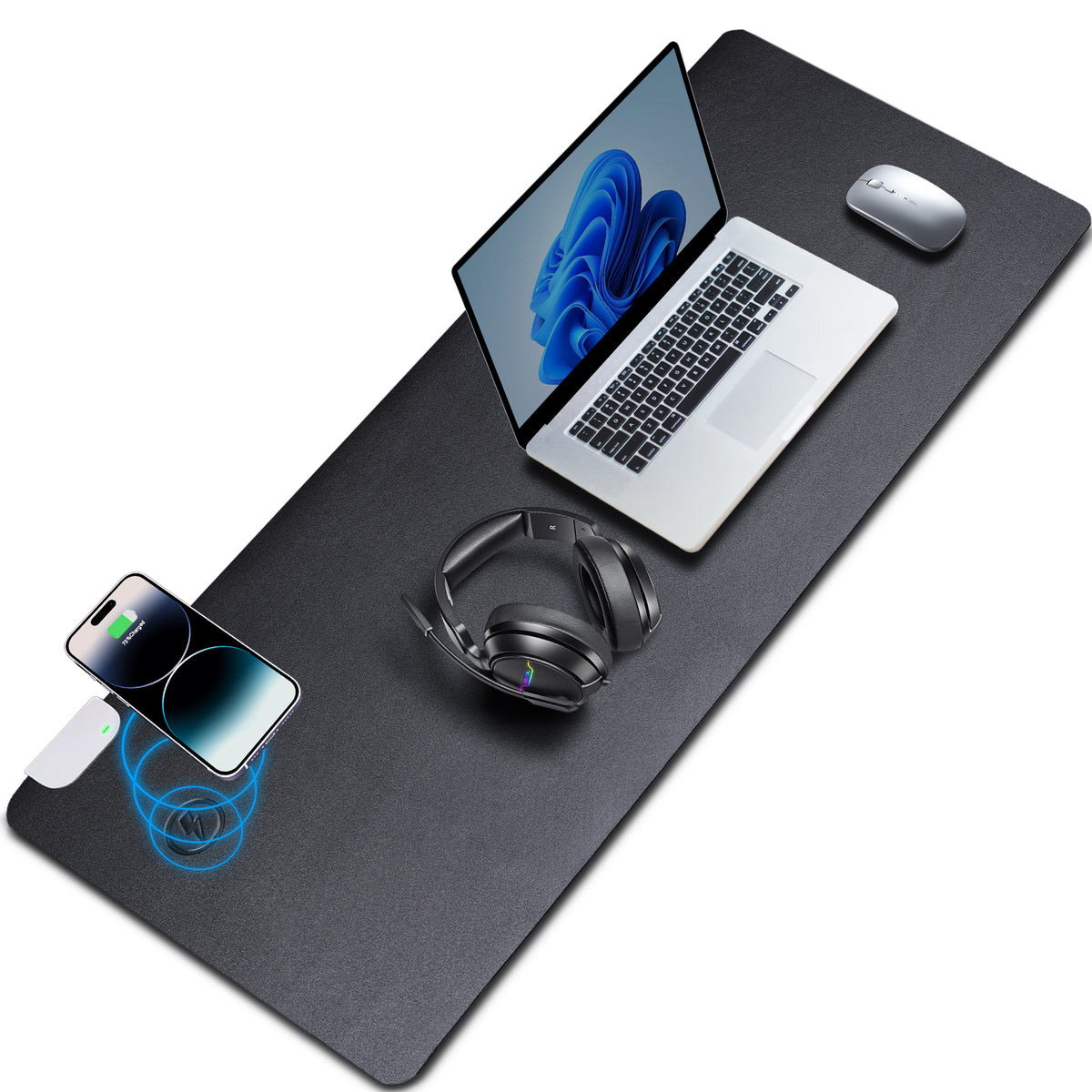 Focus Forge® Ultimate Fast Charging Desk Mat