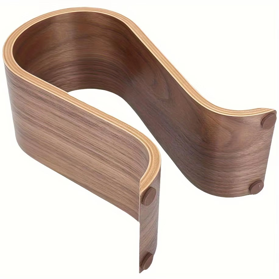 Headphone Stand U-Shaped Wooden, Wooden Headphone Stand Desktop Headphone Display Stand, Suitable for Almost All Headphones.