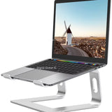 Vertical Laptop Stand Ergonomic Aluminum Laptop Computer Stand Laptop Riser Notebook Holder Stand Macbook Pro Support