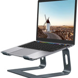 Vertical Laptop Stand Ergonomic Aluminum Laptop Computer Stand Laptop Riser Notebook Holder Stand Macbook Pro Support